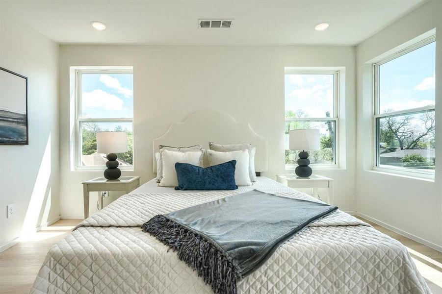 Photos of Model: Unit D Photos of Model: Unit D