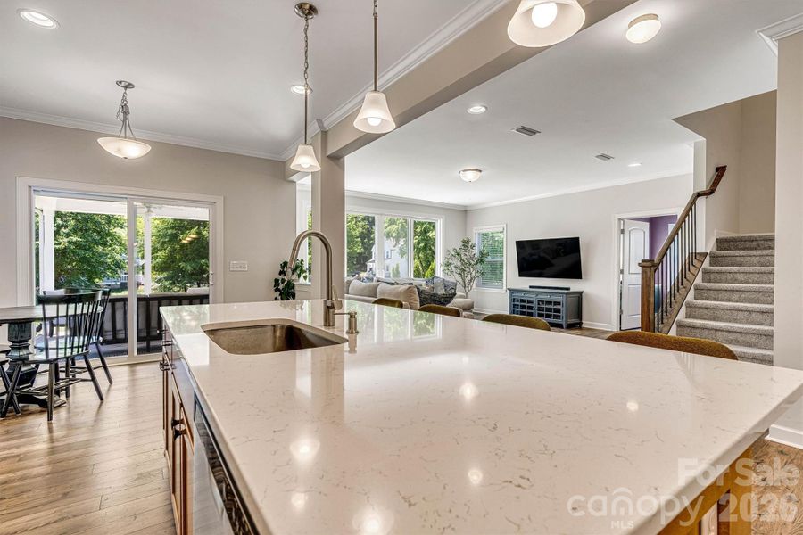 Furnished interior view inside a new home in , Midland (Image 6).