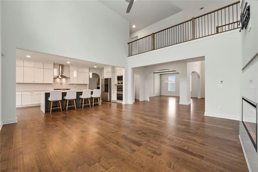 Furnished interior view inside a new home in , Conyers (Image 13).