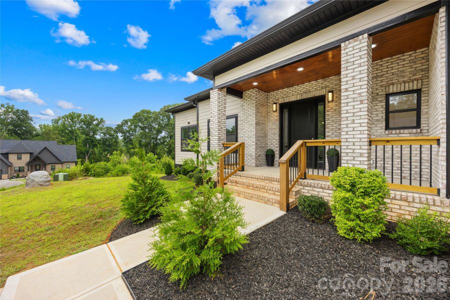Exterior details and patio area of a home in , Bessemer City (Image 35).