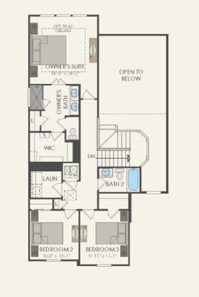 Pulte Homes, Gordon floor plan