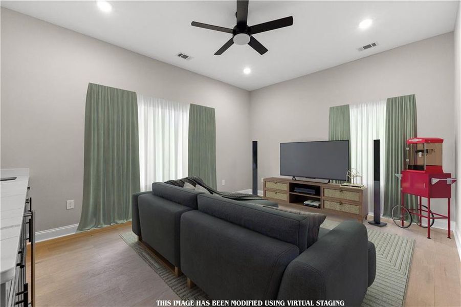Furnished interior view inside a new home in , Fairburn (Image 5).