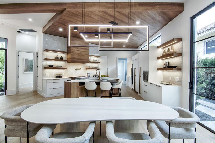 Furnished interior view inside a new home in , Wellington (Image 42).