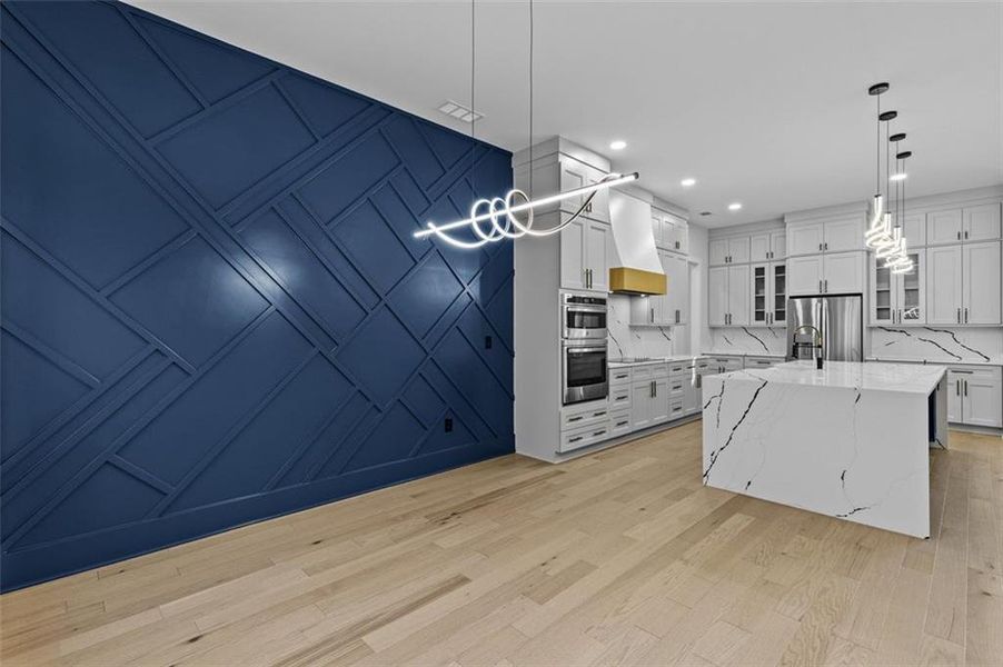 Furnished interior view inside a new home in , Monroe (Image 13).