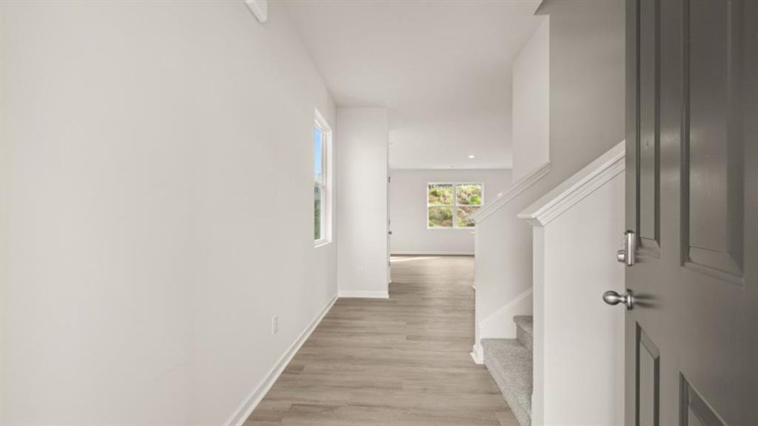 Spacious, unfurnished interior of a new home in Pointe Park, Union City (Image 21). Spacious, unfurnished interior of a new home in Pointe Park, Union City (Image 21).