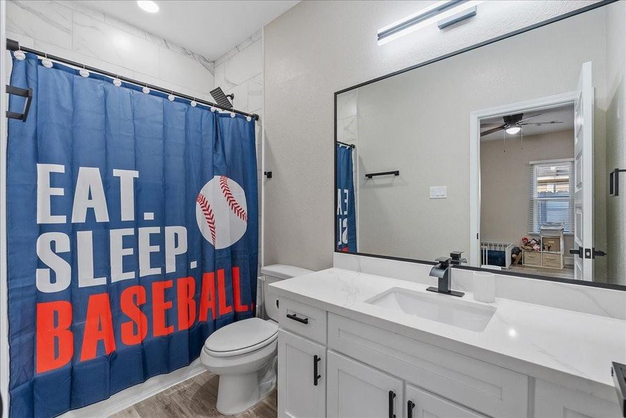 Furnished interior view inside a new home in , Houston (Image 17).