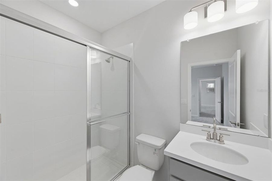 Furnished interior view inside a new home in Hammock at Two Rivers, Zephyrhills (Image 51).