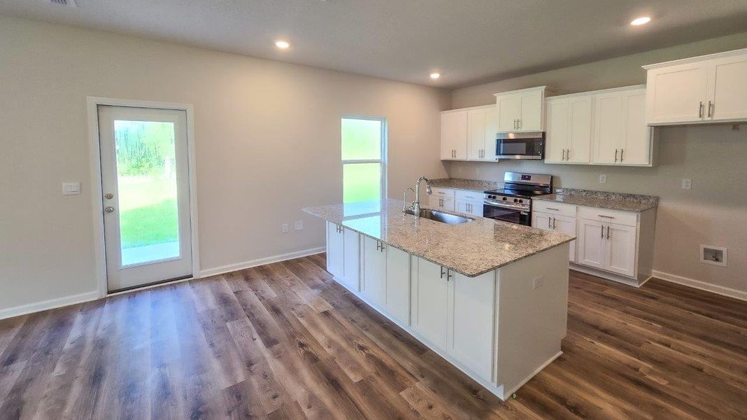 Furnished interior view inside a new home in Misting Springs, Crawfordville (Image 3).