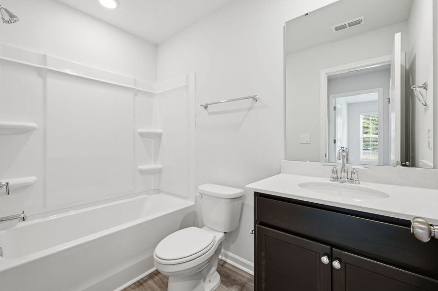 Furnished interior view inside a new home in Carpenter Falls, Durham (Image 8). Furnished interior view inside a new home in Carpenter Falls, Durham (Image 8).