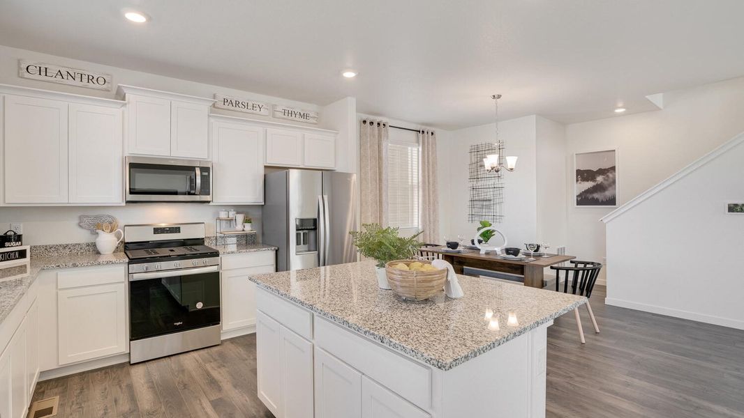 Furnished interior view inside a new home in Sky Ranch, Watkins (Image 14). Furnished interior view inside a new home in Sky Ranch, Watkins (Image 14).