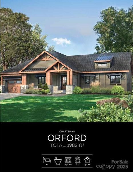 Front exterior of a new home in , Lenoir, NC, highlighting curb appeal (Image 2).