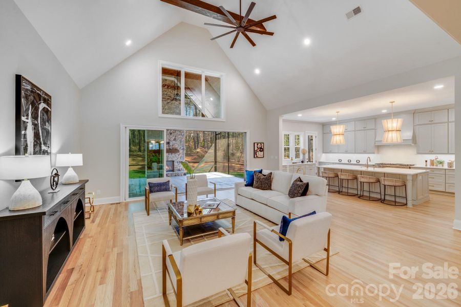 Furnished interior view inside a new home in , Lancaster (Image 12).