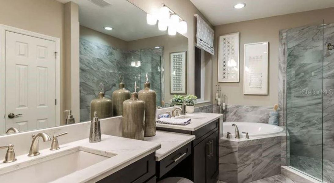 Furnished interior view inside a new home in Timber Ridge, Plant City (Image 18).