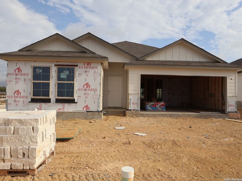 In-progress construction of a new home in Greenspoint Heights, Seguin, TX (Image 20). In-progress construction of a new home in Greenspoint Heights, Seguin, TX (Image 20).