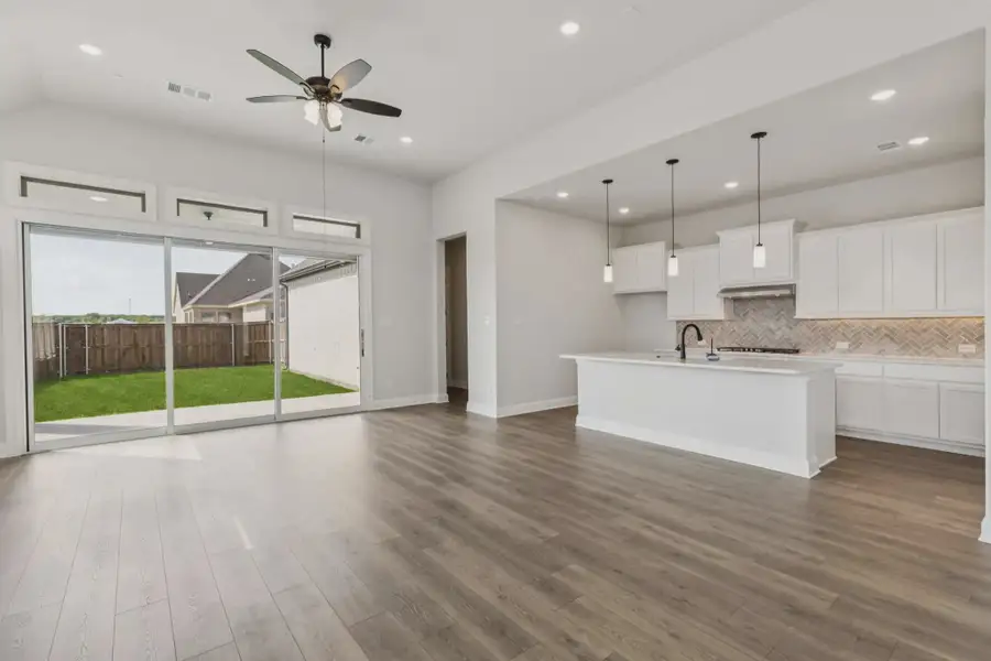 Representative unfurnished interior of a home built from the Aubrey by Chesmar Homes in Talia, Mesquite (Image 7).