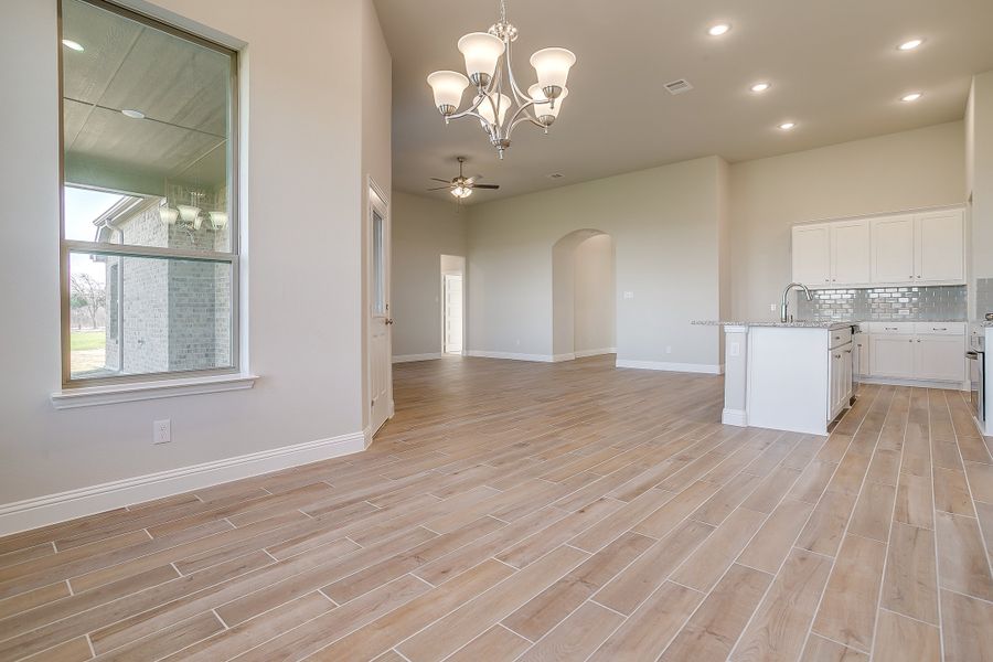 Spacious, unfurnished interior of a new home in Creekview Farms, Greenville (Image 31). Spacious, unfurnished interior of a new home in Creekview Farms, Greenville (Image 31).