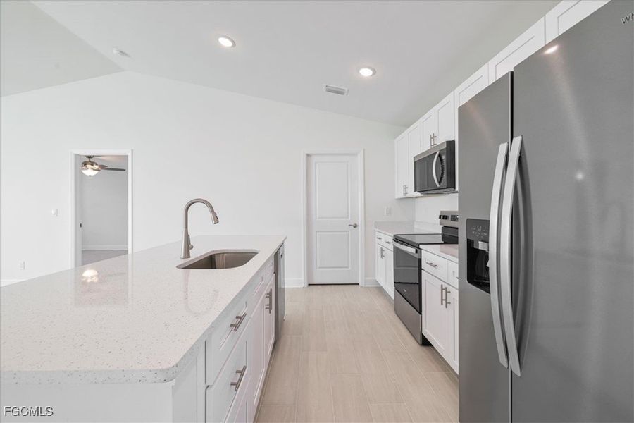 Furnished interior view inside a new home in Cape Coral, Cape Coral (Image 10). Furnished interior view inside a new home in Cape Coral, Cape Coral (Image 10).