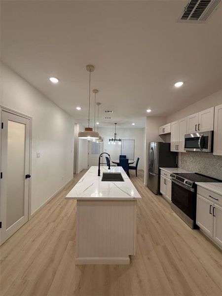 Furnished interior view inside a new home in , Fort Worth (Image 10).