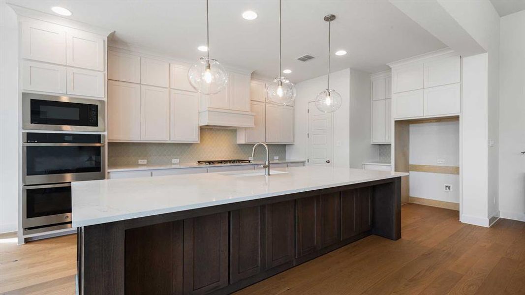 Furnished interior view inside a new home in North Sky, Celina (Image 6).