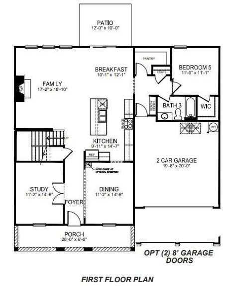 1st Floor layout