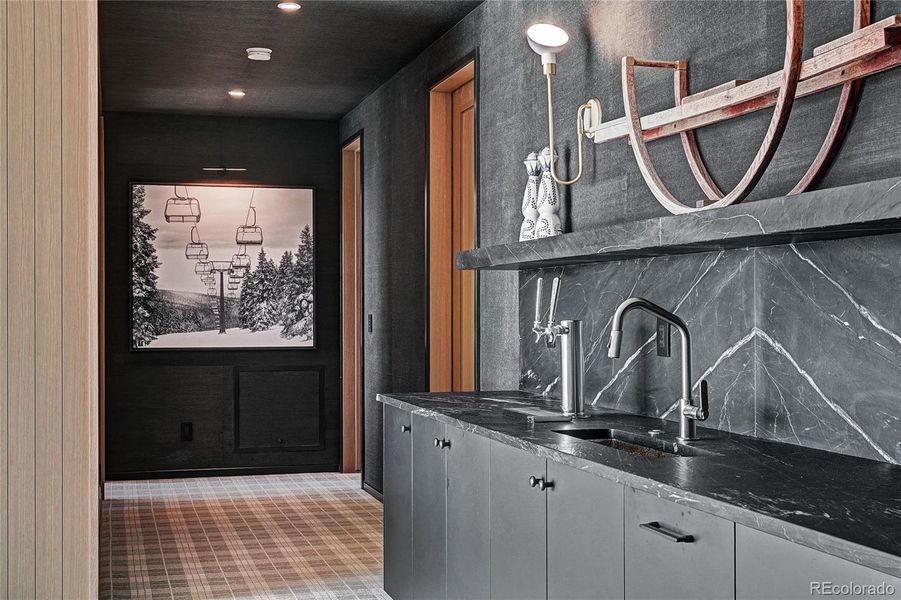 Furnished interior view inside a new home in , Parker (Image 36).