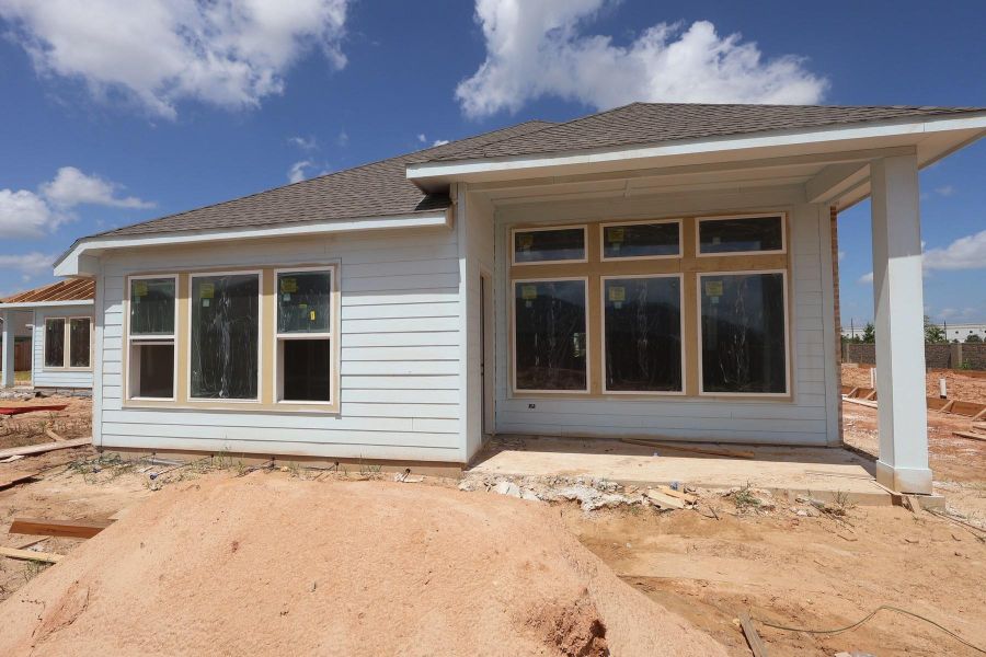 In-progress construction of a new home in Jordan Ranch - Terrace Collection, Fulshear, TX (Image 4).
