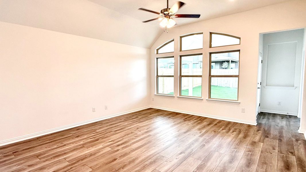 Furnished interior view inside a new home in Carillon, Manor (Image 12).
