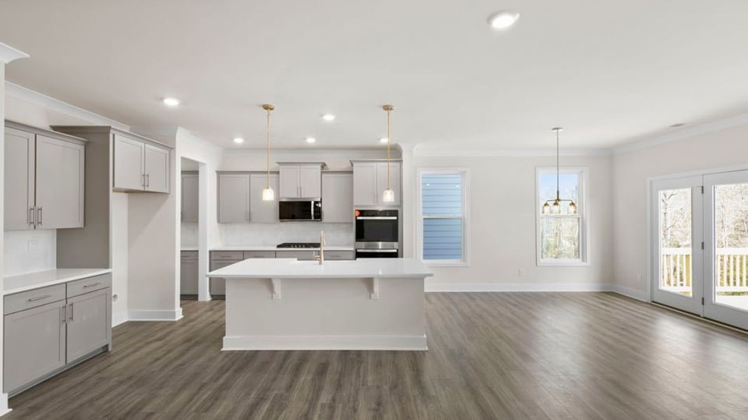 Furnished interior view inside a new home in Hemlock, Williamston (Image 6).
