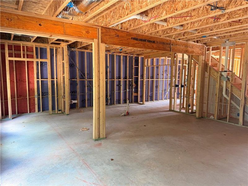 In-progress construction of a new home in Park Center Pointe, Mableton, GA (Image 26). In-progress construction of a new home in Park Center Pointe, Mableton, GA (Image 26).