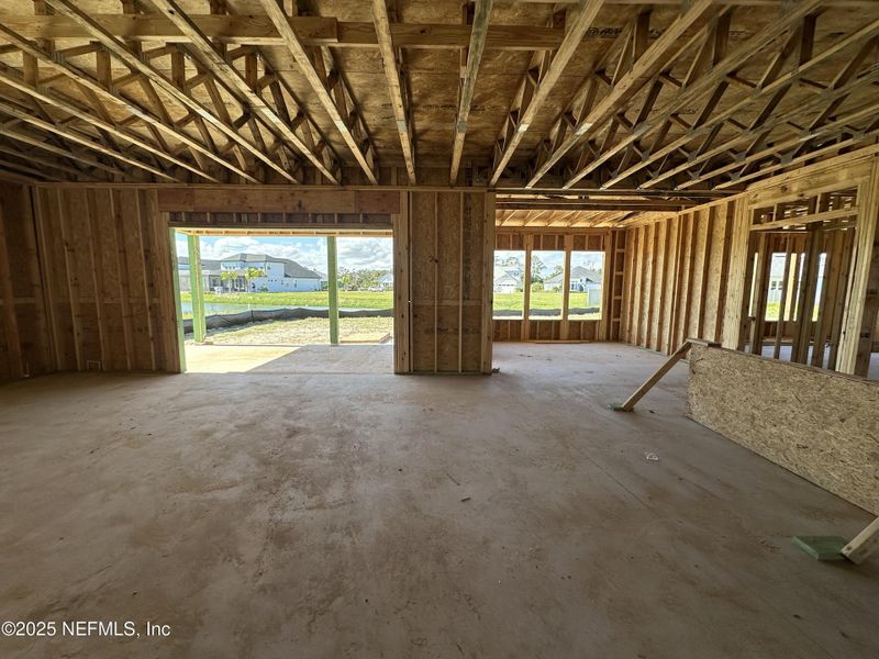 In-progress construction of a new home in Madeira, St. Augustine, FL (Image 23).