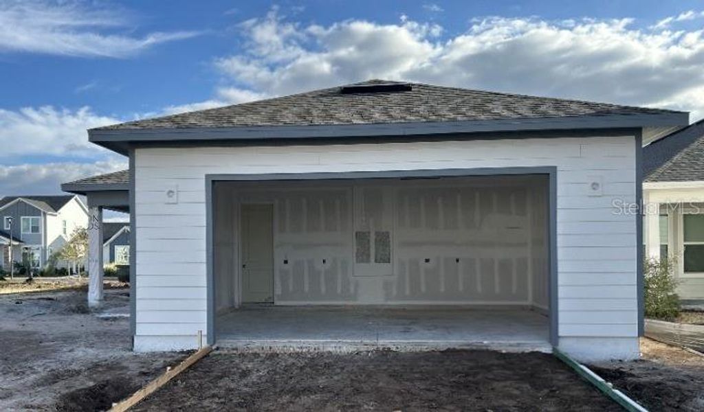 In-progress construction of a new home in Weslyn Park Single Family, St. Cloud, FL (Image 9).
