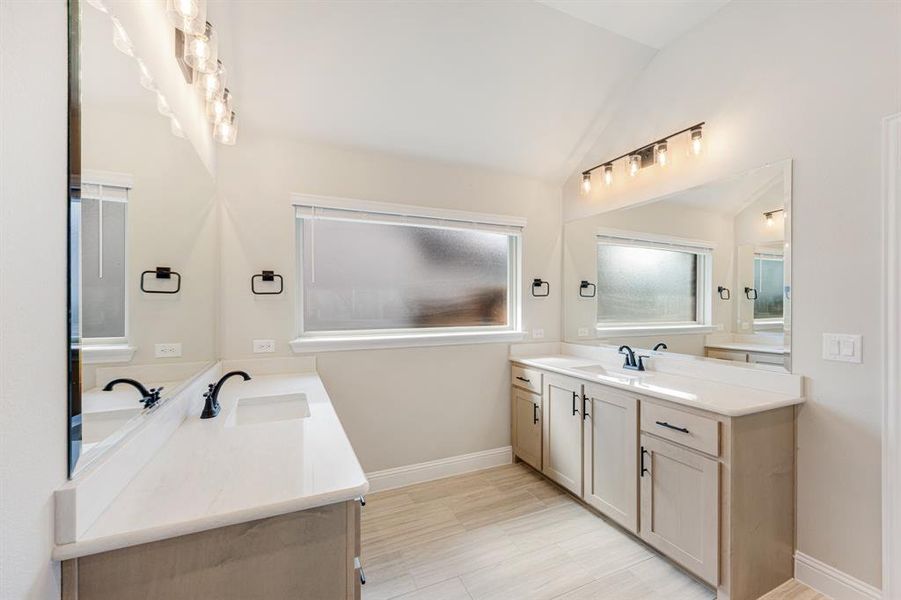 Furnished interior view inside a new home in Devonshire Classic 60-65, Forney (Image 18).