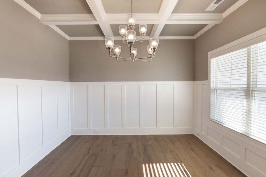 Representative unfurnished interior of a home built from the Carver by Caviness & Cates Communities in Maggie Way, Wendell (Image 138).