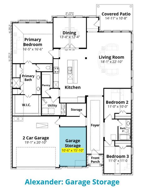2D floor plan layout for the Alexander by John Houston Homes in Lake Forest, Woodway, TX (Image 11). 2D floor plan layout for the Alexander by John Houston Homes in Lake Forest, Woodway, TX (Image 11).