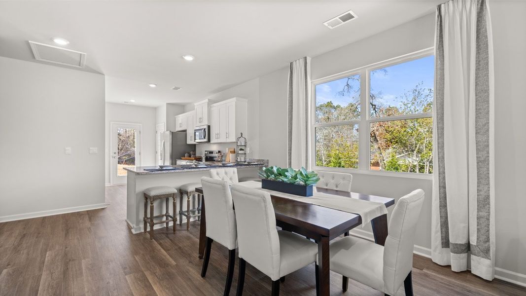 Representative furnished interior of a home built from the Calloway 3 by D.R. Horton in Bellemeade Landing, Augusta (Image 14). Representative furnished interior of a home built from the Calloway 3 by D.R. Horton in Bellemeade Landing, Augusta (Image 14).
