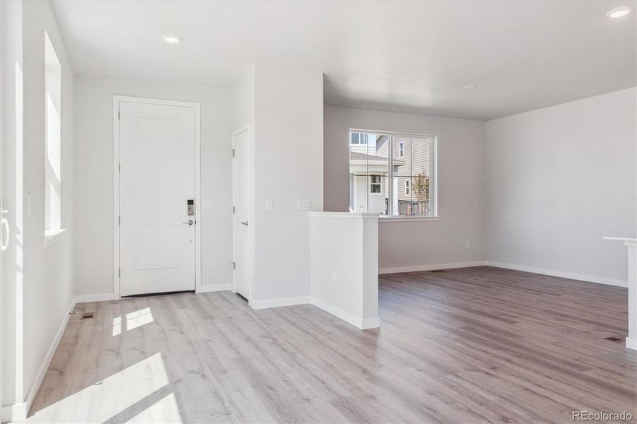 Spacious, unfurnished interior of a new home in Paired Homes at Alder Creek, Parker (Image 17).