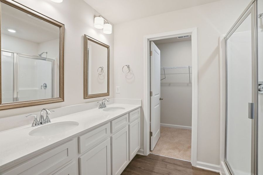 Representative furnished interior of a home built from the Beechwood by McGuinn Homes in South Welcome, Greenville (Image 12).