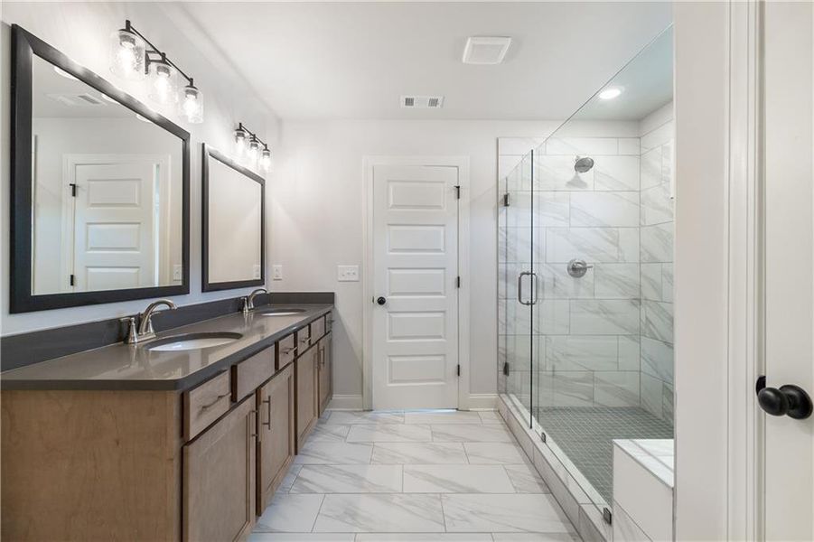 Furnished interior view inside a new home in Red Oak Ridge, Loganville (Image 9).