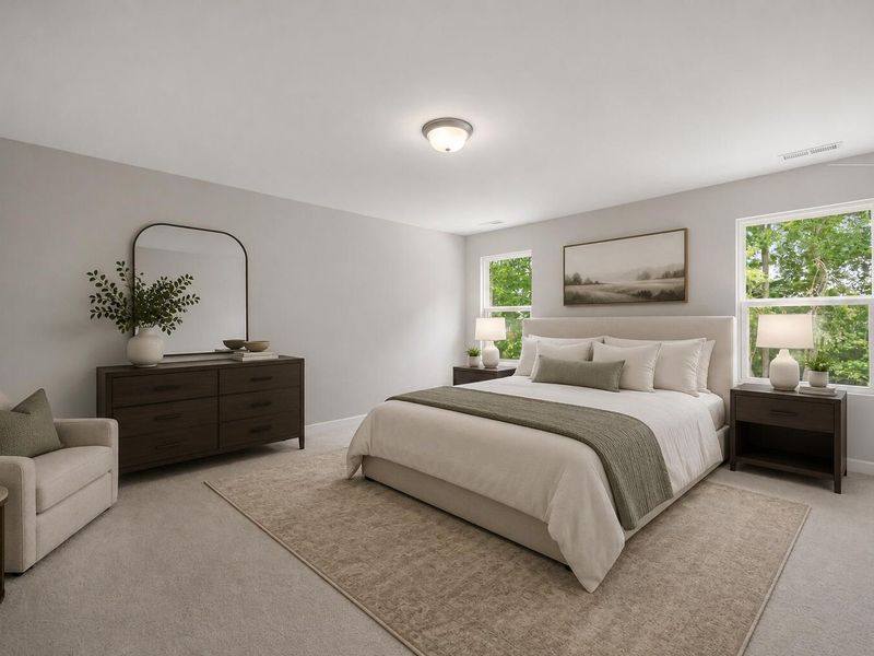 Furnished interior view inside a new home in Wellers Knoll, Lillington (Image 5).