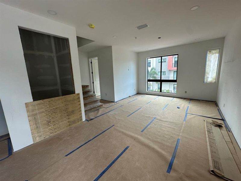 In-progress construction of a new home in , Tampa, FL (Image 22).