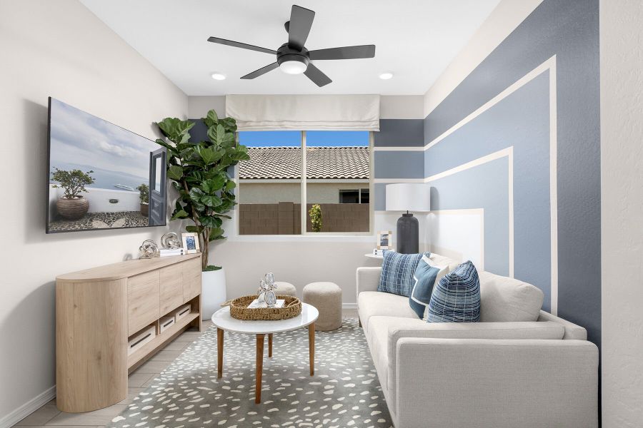 Representative furnished interior of a home built from the Sepia by Mattamy Homes in Rosewood Heights, San Tan Valley (Image 13).