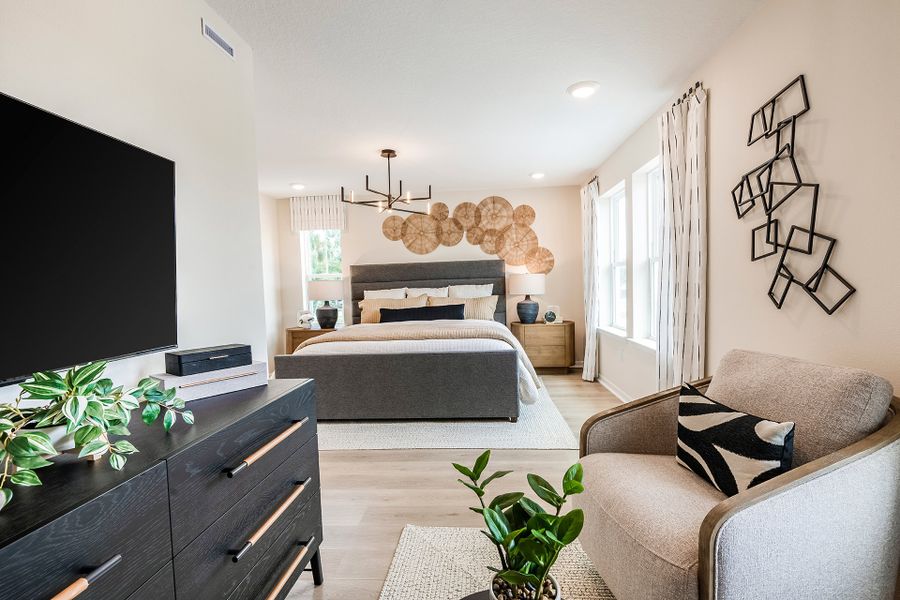 Furnished interior view inside a new home in Aulin Square, Oviedo (Image 5). Furnished interior view inside a new home in Aulin Square, Oviedo (Image 5).