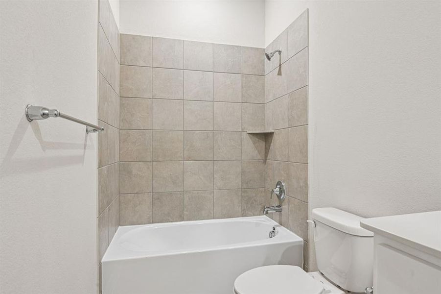 Photo is not of the actual home, but is an inspirational photo of builder’s model home and may depict options, furnishings, and/or decorator features that are not included.