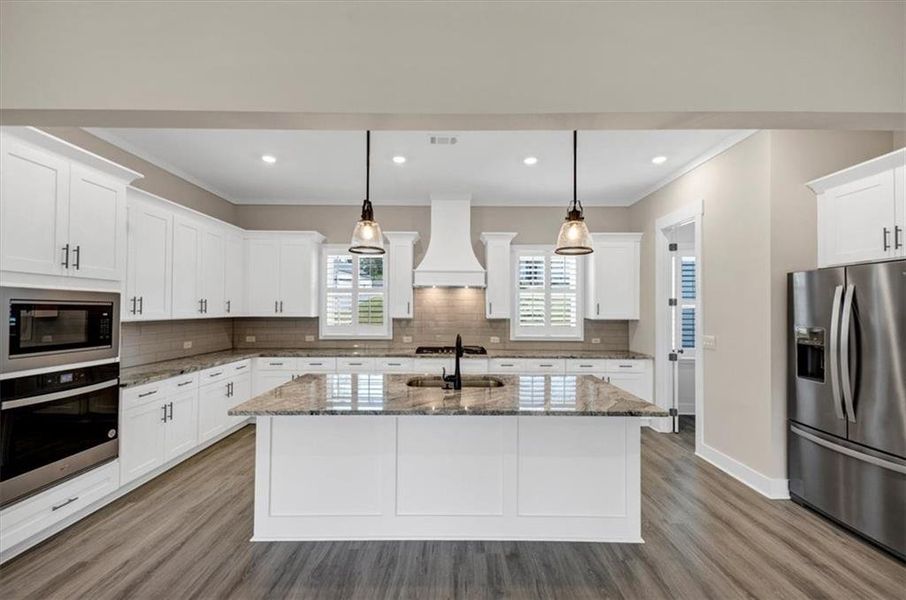 Furnished interior view inside a new home in , Ball Ground (Image 8).