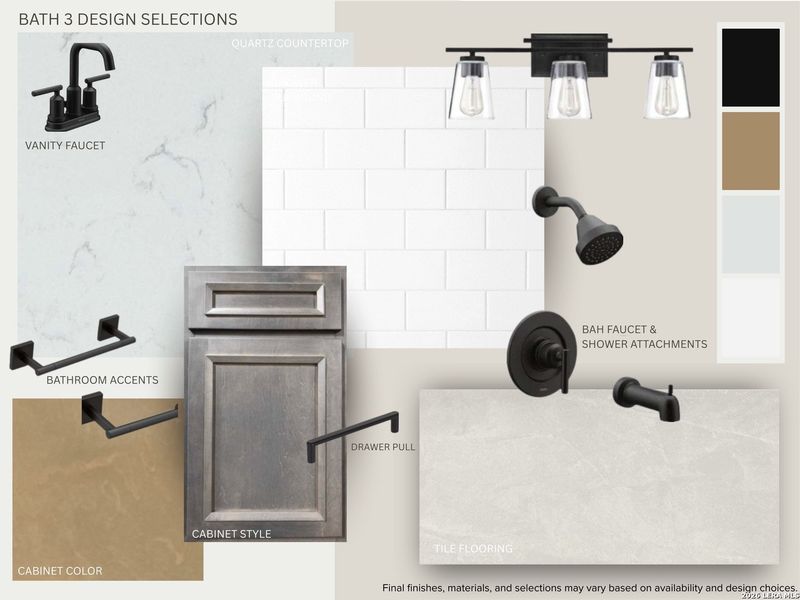 Sample of building materials used in homes in Waldsanger, New Braunfels (Image 28).