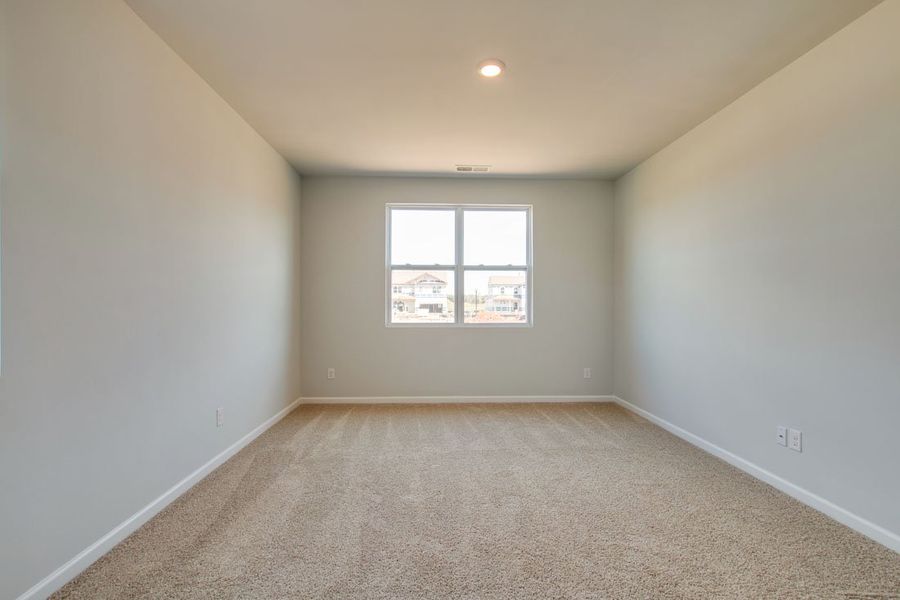 Representative unfurnished interior of a home built from the BELFORT by D.R. Horton in Woodbridge Glen Single Family, Lebanon (Image 14).