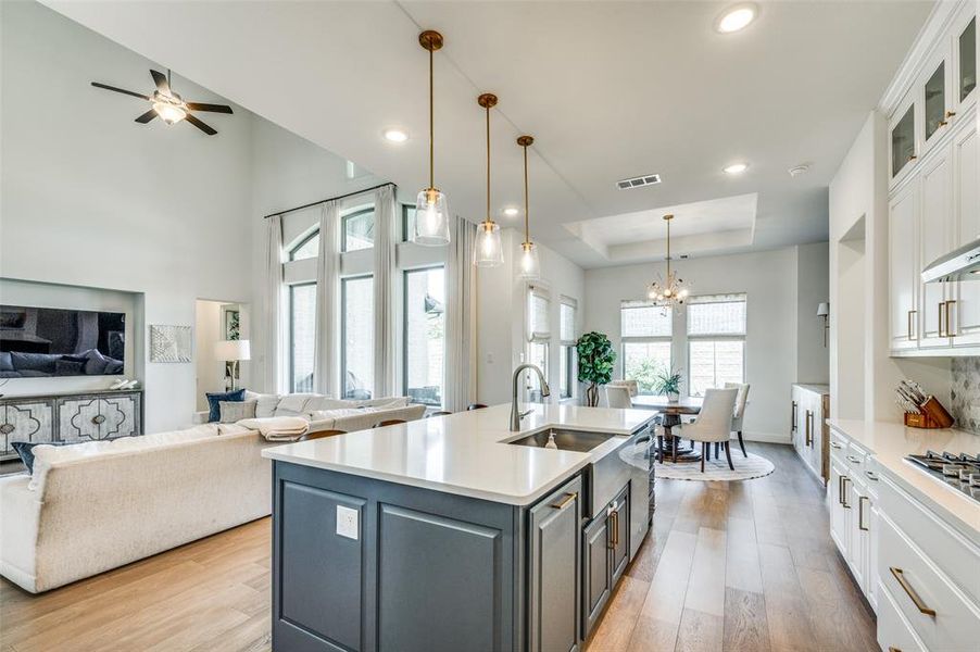 Furnished interior view inside a new home in , Mansfield (Image 24).