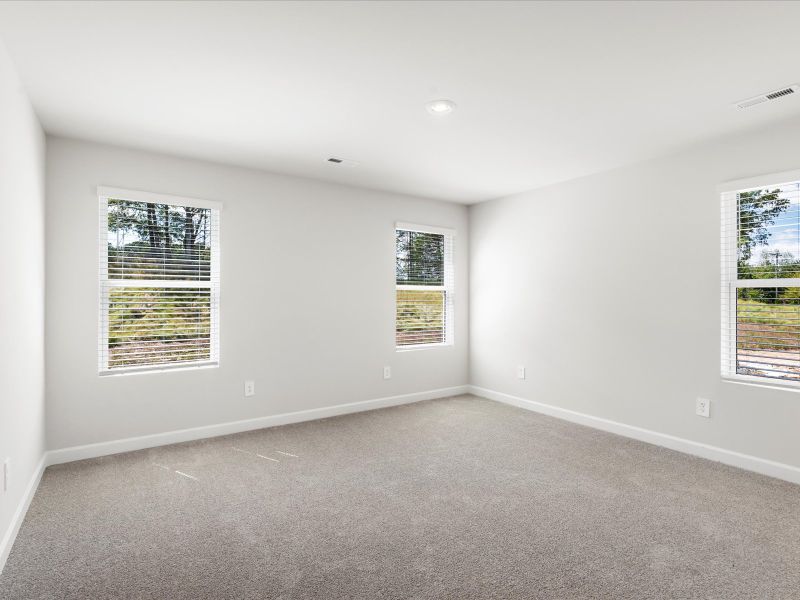 Spacious, unfurnished interior of a new home in Valentine Townes, Greer (Image 14).