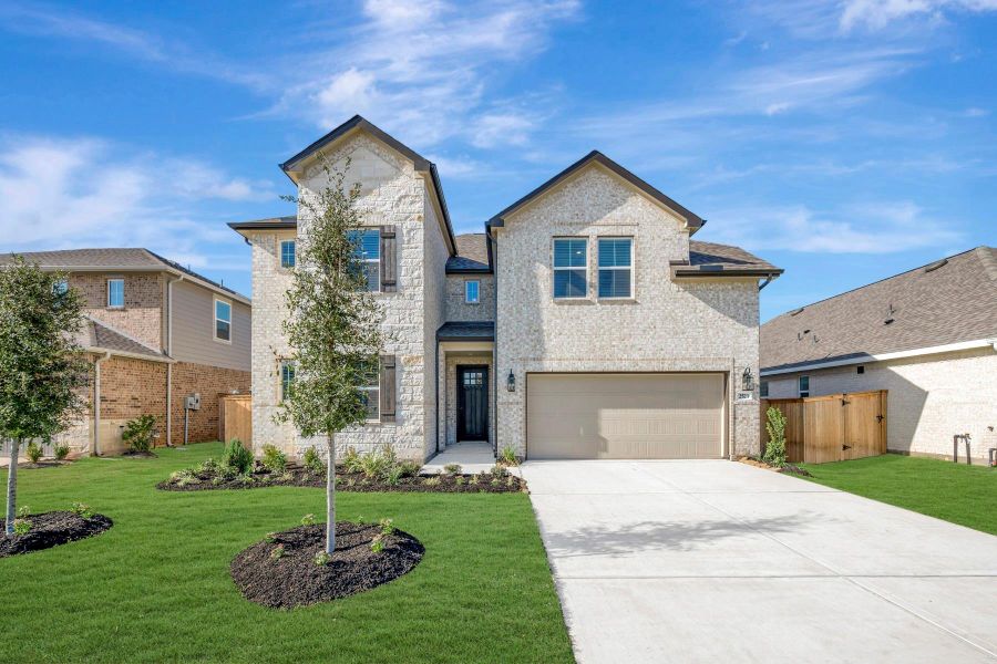 Gorgeous Tuscaloosa design by K. Hovnanian Homes with elevation RA in beautiful Kingdom Heights. Gorgeous Tuscaloosa design by K. Hovnanian Homes with elevation RA in beautiful Kingdom Heights.