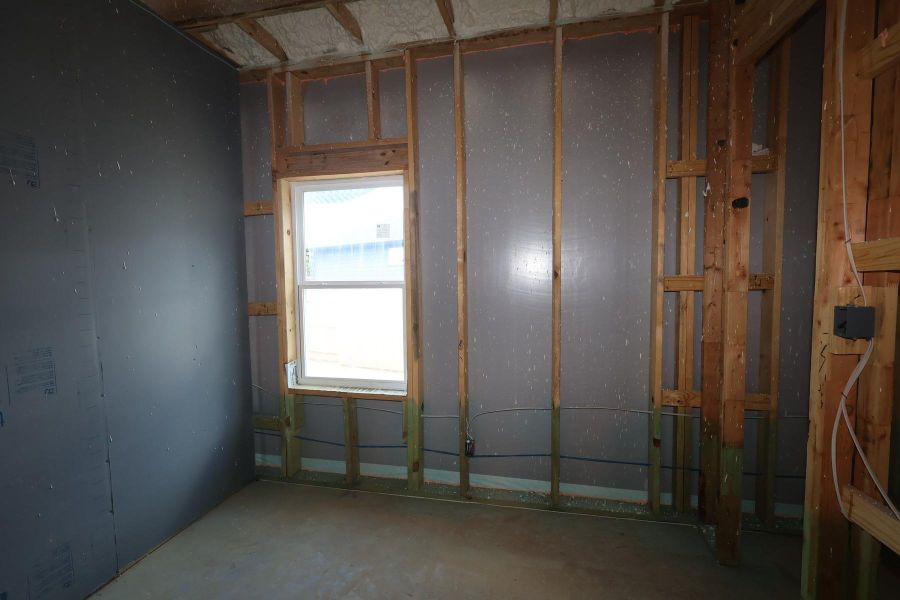 In-progress construction of a new home in Elyson - Grove Row Collection, Katy, TX (Image 7).
